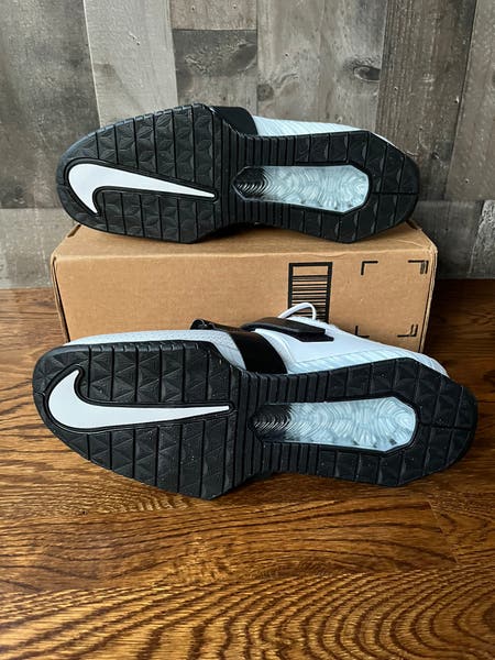Nike Romaleos 4 Weightlifting Shoes White/White/Black Men's Size