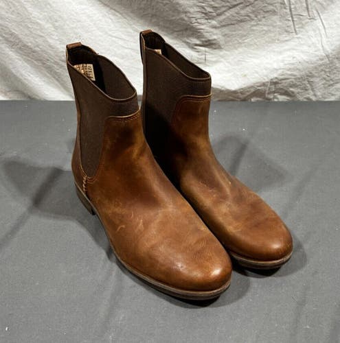 Timberland Brown Leather Women's Chelsea Boots US 9.5 EU 41 MINTY Fast Shipping