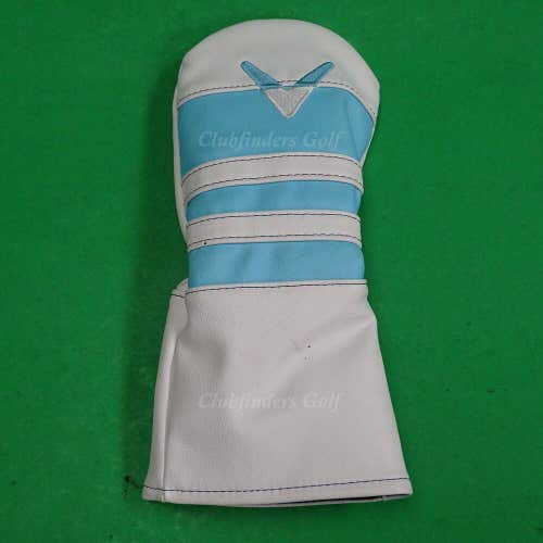 Callaway Vintage Light Blue/White Unisex Synthetic Leather Fairway Headcover