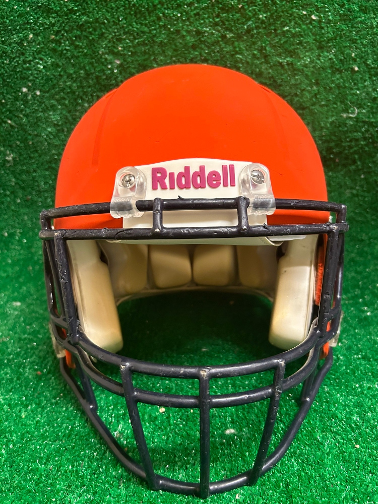 Adult Medium - Riddell Speed Football Helmet - Orange