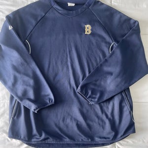 MLB Majestic Los Angeles Dodgers Navy Blue Heavy Pullover -Extra Large (XL)
