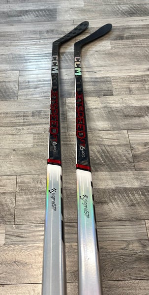 NEW! 2 PACK! 2x 85 Flex Right Hand P28 JetSpeed FT6 Pro “Red” Hockey Sticks