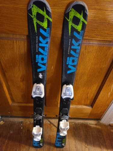 Volkl 100 cm All Mountain RTM Jr Skis With Marker 4.5 Bindings