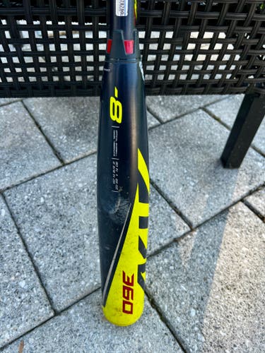 Used 2022 Easton ADV 360 Bat (-8) 22 oz 30"