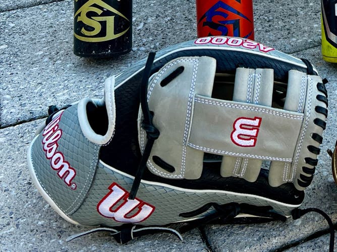 Used Tim Anderson Model (TA7) Right. Hand Throw Wilson A2000 Baseball Glove 11.5"