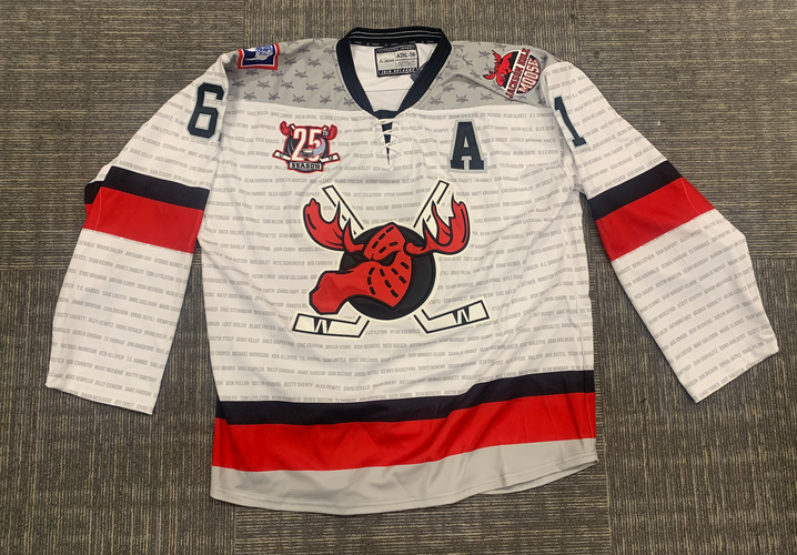 Jackson Hole Moose White New XXL Men's Jersey