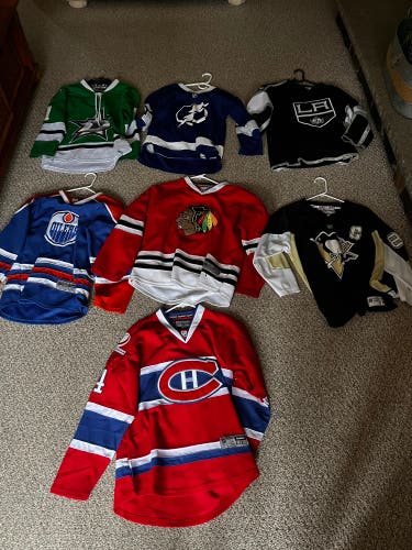 NHL jersey collection