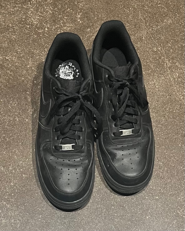 Used Nike Air Force 1 Triple Black Men’s Size 11.5 (Check Description)