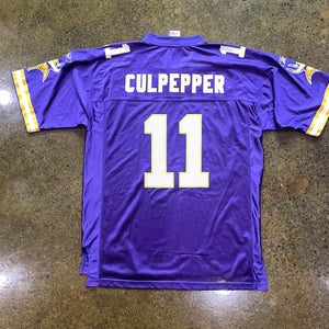 Reebok NFL Minnesota Vikings CULPEPPER Jersey Brand NEW With Tags