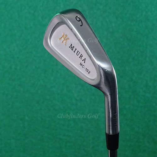 Miura MC-102 Forged Single 6 Iron True Temper Dynamic Gold S300 Steel Stiff