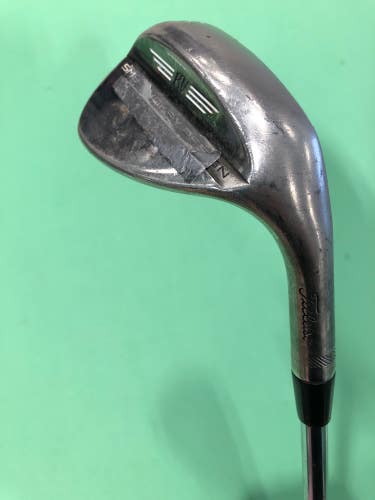 Used Titleist Vokey SM8 Brushed Steel Right-Handed Golf Wedge (Flex: 58)