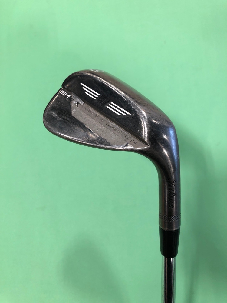 Used Titleist Vokey SM8 Brushed Steel Right-Handed Golf Wedge (Flex: 50)