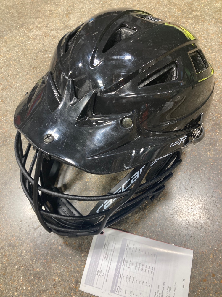 New Black Cascade CPV-R M/L Helmet