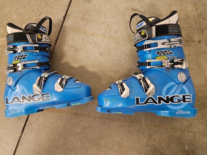 Kid's Used Lange Racing RS 110 SC Ski Boots Medium Flex