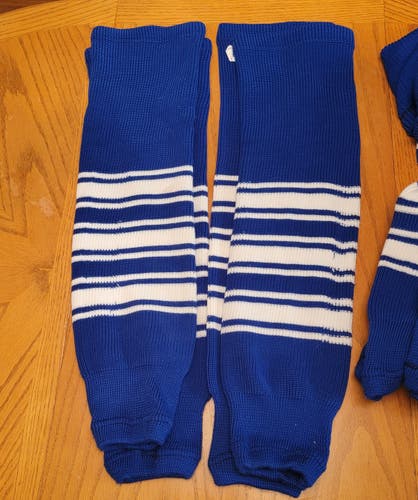 Blue Senior Hockey Socks