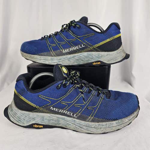 Merrell Moab Flight J066747 Blue Running Hiking Shoes Sneakers Mens Size 10.5