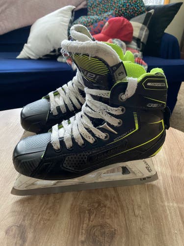 Used Bauer Regular Width Size 3 GSX Hockey Goalie Skates