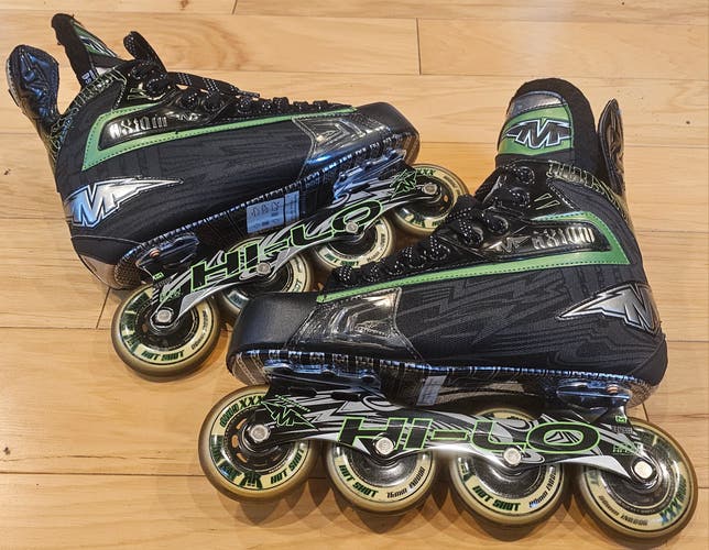 Mission Axiom T6 Size 9EE Inline Roller Hockey Skates