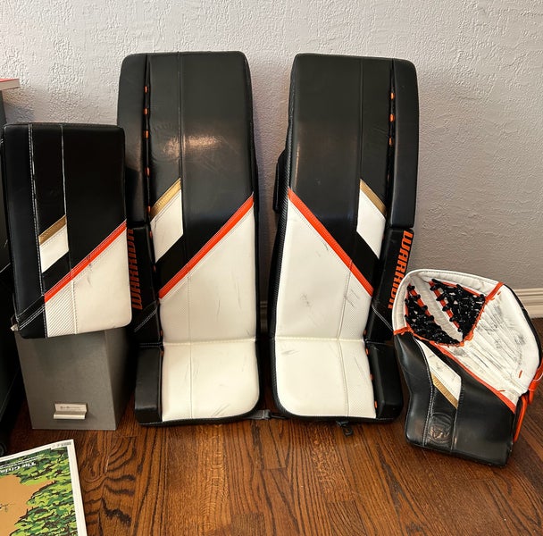 Used 33" Regular Warrior Ritual G5 Goalie Full Set