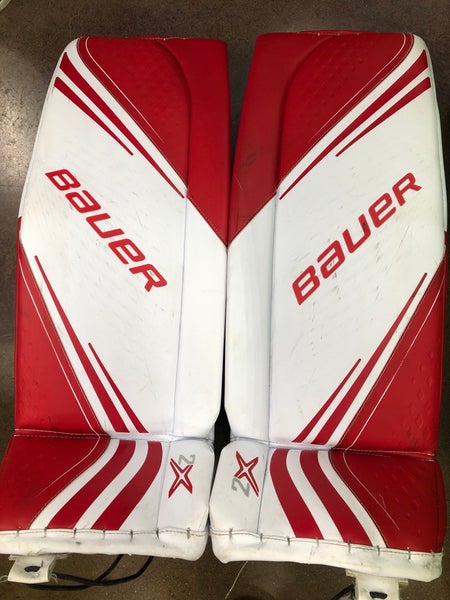 Used Small Bauer Vapor 2X Goalie Leg Pads
