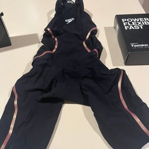 Speedo Fastskin LZR Pure Intent Openback Kneeskin - Size 22