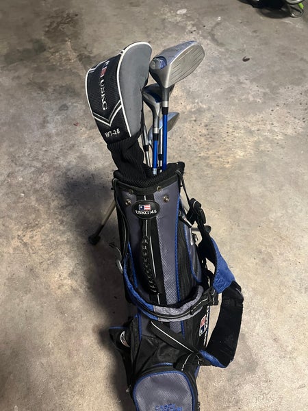 Junior Used US Kids Golf Right Handed US Kids Golf Clubs (Full Set) Junior 5 Pieces