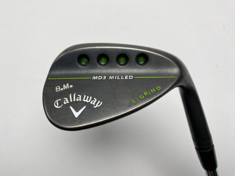 Callaway MD3 Milled Black 52* 10 S-Grind True Temper DG Tour Issue S400 Wedge RH