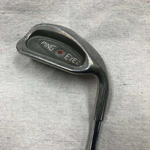Used Ping Eye 2 - Red Dot Pitching Wedge Stiff Flex Steel Shaft Wedges