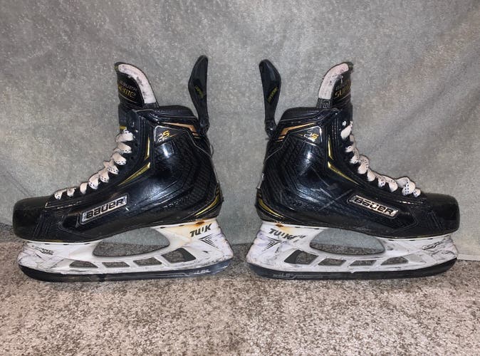 Used Bauer 2S Pro Skates Sz 9 Regular Width
