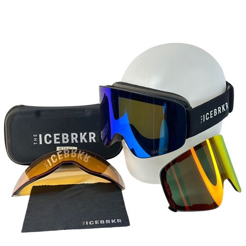 #1452 The ICEBRKR Bone Conduction Ski Snowboard Goggles