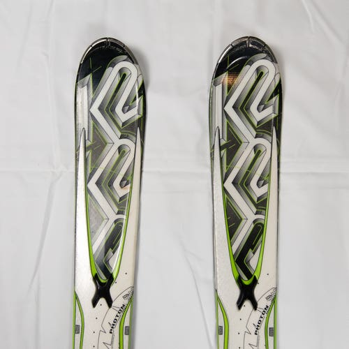 2011 K2 Photon 163 cm Men's All Mountain Skis Marker M2 10.0 Q Bindings Max Din 10 USED