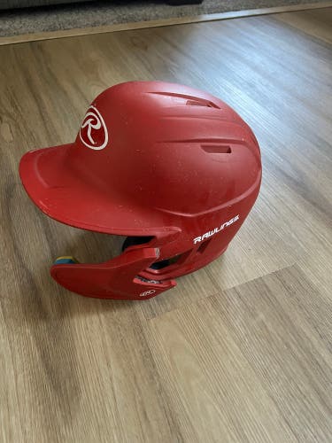Used 6 7/8 - 7 5/8 Rawlings Mach Batting Helmet