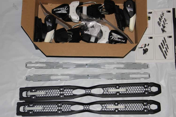 Tyrolia ski bindings adult SLR 9.0 adjustable ski bindings BLACK/WHITE