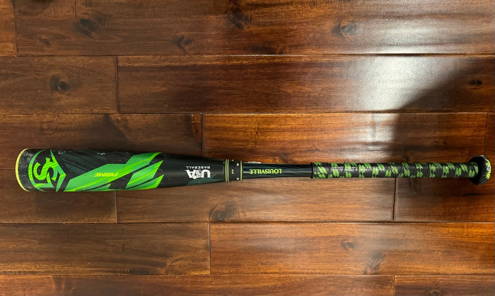 Used 2022 Louisville Slugger Prime Bat (-10) 18 oz 28"