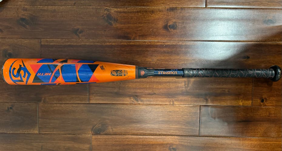 Used USSSA Certified 2022 Louisville Slugger Meta Bat (-10) 18 oz 28"