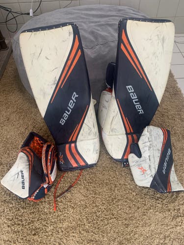 Used 34" Regular Bauer Vapor 2X Pro Goalie Full Set Pro Stock