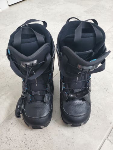 Used Unisex Size 5.0 (Women's 6.0) Salomon Kamooks Snowboard Boots Medium Flex Freeride