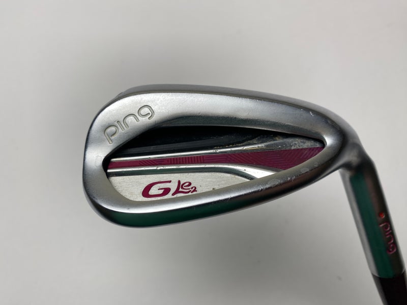 Ping G LE 2 Sand Wedge SW 56* Red Dot 1* Flat ULT240 Ladies RH Undersize Grip