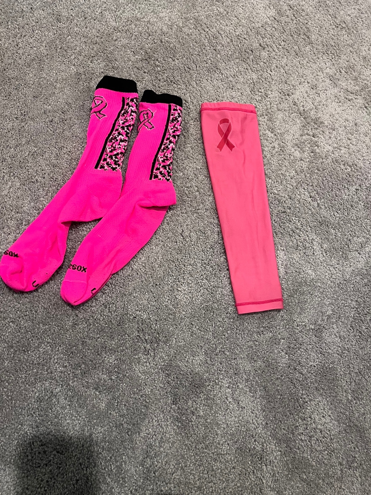 Pink Used Medium/Large  Socks