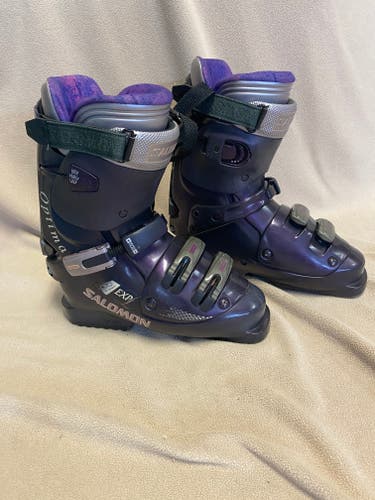 Women's Used Salomon All Mountain Optima 8.1 Ski Boots