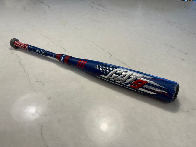 Used USSSA Certified Composite (-10) 19 oz 29" CAT9 Composite Bat