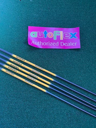 Autoflex Yellow Fairway Shaft NEW 505X Adapter/Grip Authorized Dealer Uncut 43