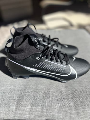 Nike Vapor Edge Pro 360 2 Black Football Cleats Men's Size 9.5