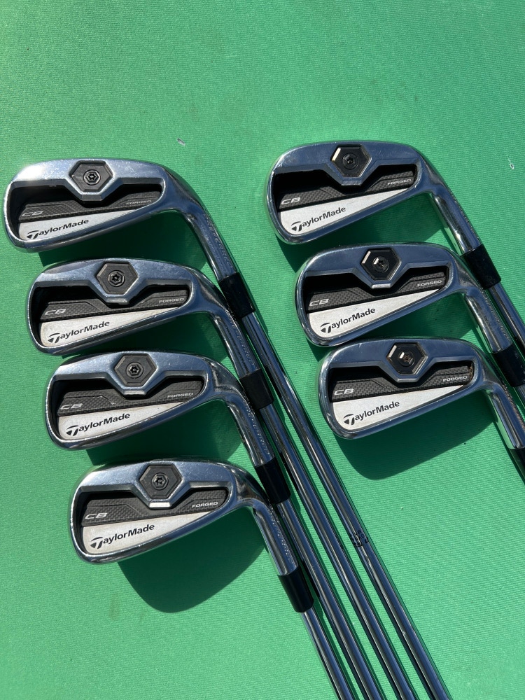 Used Men's TaylorMade Tour Preferred CB Forged Iron Set (#4-#9, PW)