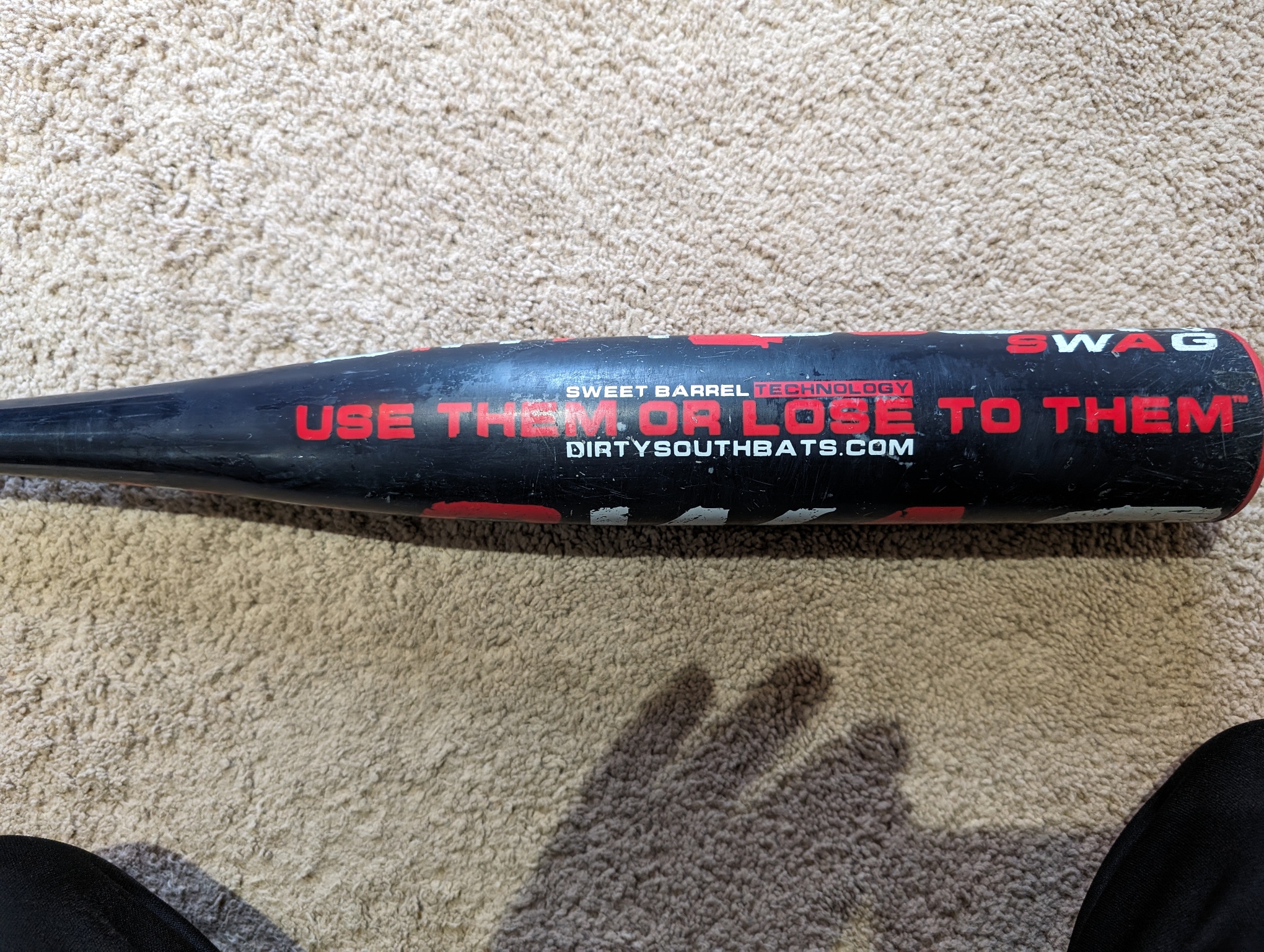 Used USSSA Certified 2021 Dirty South Composite Dirty South Swag Bat (-5) 31"