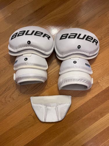 New Large Bauer Pro Stock Shoulder Caps
