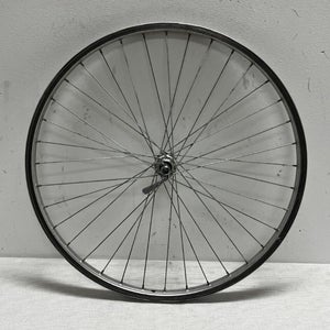 Vintage Araya 32-Spoke Silver Aluminum 26x1.50 Mtn Bike Front Wheel Sansin Hub