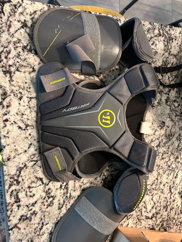 Used Small / Medium Warrior Fatboy Shoulder Pads