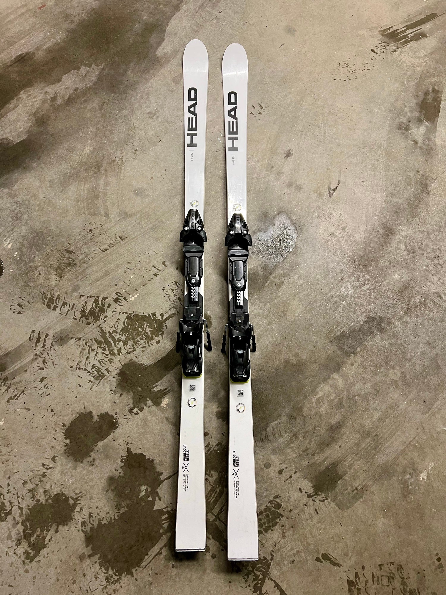 2021/2022 World cup rebels e-GS RD Skis With Bindings | SidelineSwap