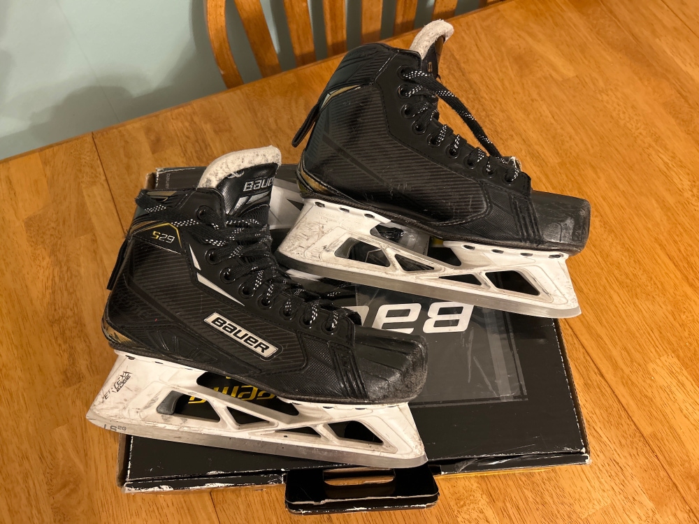 Used Bauer Regular Width Size 5 Supreme S29 Hockey Goalie Skates